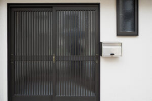 japanese-culture-house-entrance-with-bars